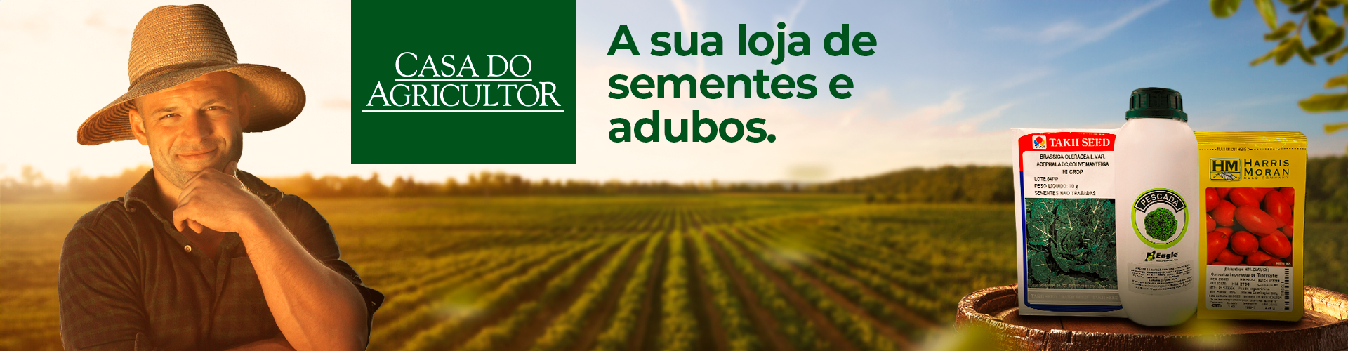 Variedade de produtos Hortifertil
